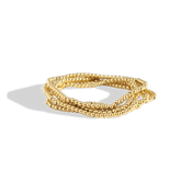 3mm & 5mm Beaded Bracelet Stacking Set