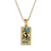 The World Tarot Necklace