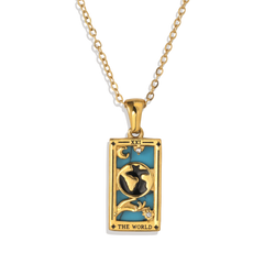The World Tarot Necklace