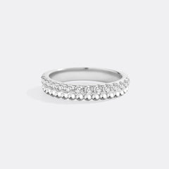 Beaded Diamond Band