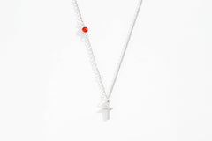 Birthstone Cross Necklace