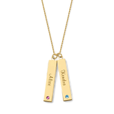 Birthstone Bar Necklace