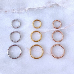 Classic Cartilage Hoop Earrings | 16g