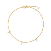 Dainty Diamond Station Bracelet