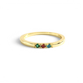 Dainty Stackable Birthstone Ring