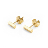 Dainty Bar Stud Earrings