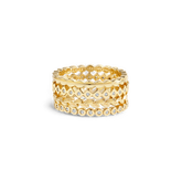 Dainty Gold Mini Ring Set