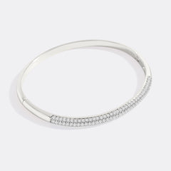 Domed Pave Cuff Bracelet