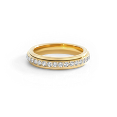 Spinning Fidget Eternity Ring
