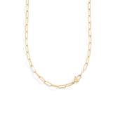 Heart Padlock Necklace