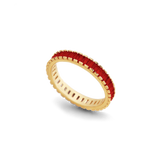 Baguette Birthstone Eternity Band