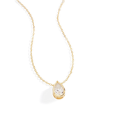 Diamond Teardrop Necklace