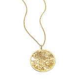 Custom Map Pendant Necklace