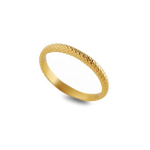 Snakeskin Stacking Ring
