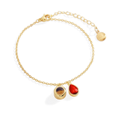 Birthstone Photo Bracelet