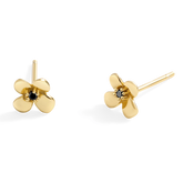 Dainty Floral Statement Stud Earrings