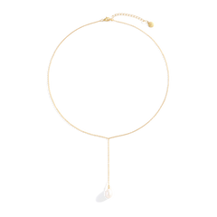 Pearl Lariat Necklace