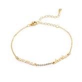Stella Dainty Multiple Name Bracelet