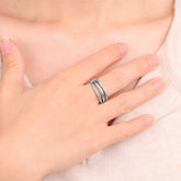 Gold Triple Ring