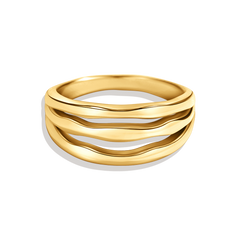 Gold Triple Ring
