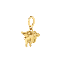 Flying Pig Charm