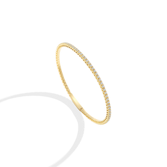 Flexible Diamond Tennis Bracelet