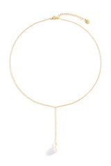 Pearl Lariat Necklace