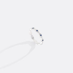Pave Evil Eye Ring