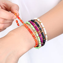 Stacking Birthstone Beaded Bracelet