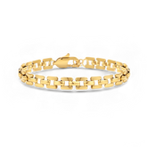Timepiece Link Chain Bracelet