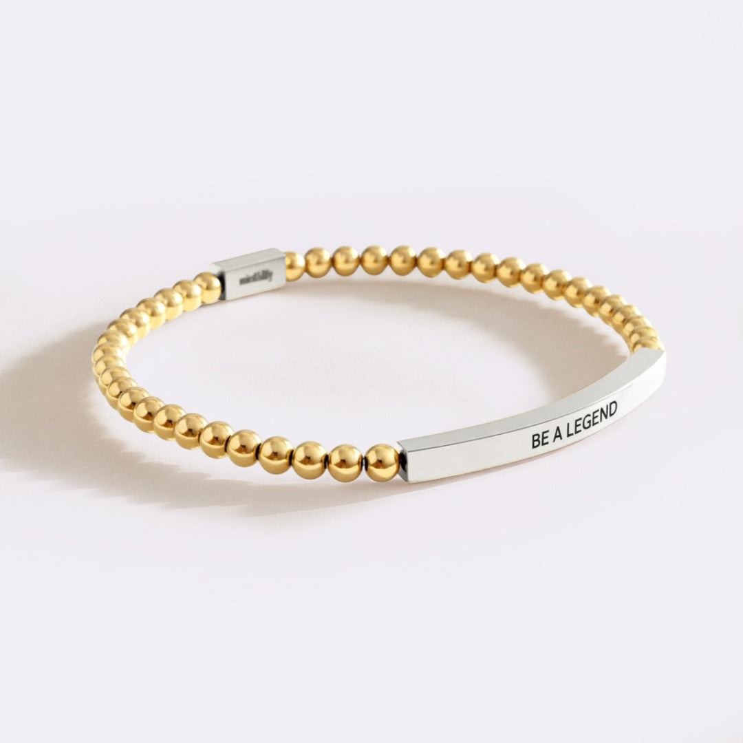 Be a Legend Beaded Inspire Bracelet