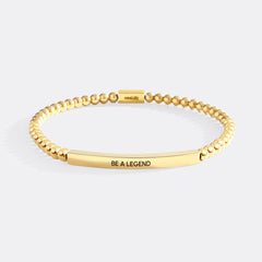 Be a Legend Beaded Inspire Bracelet