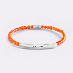 Be a Legend Beaded Inspire Bracelet