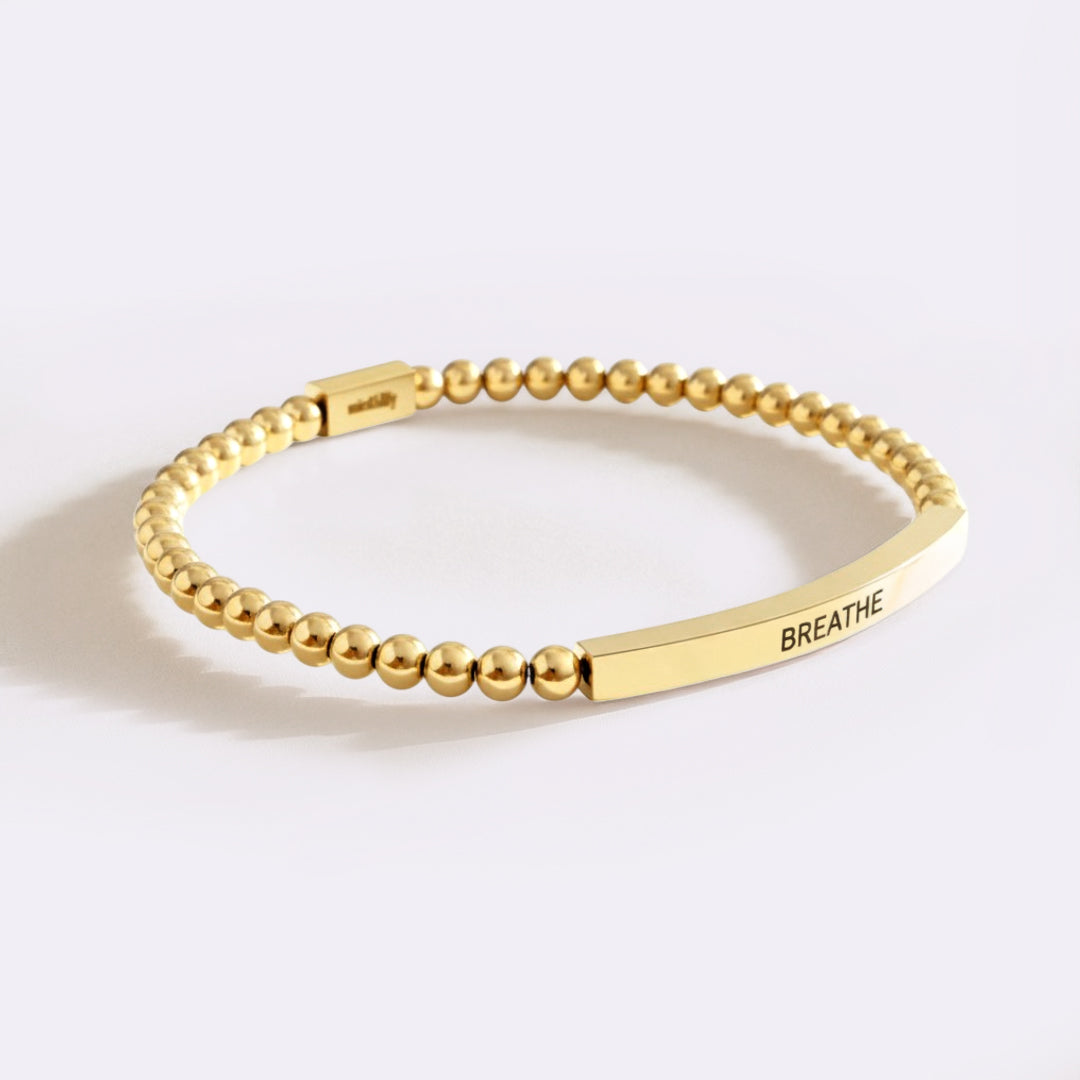 Breathe Beaded Inspire Bracelet