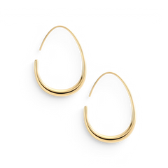Fluid Hoop Earrings