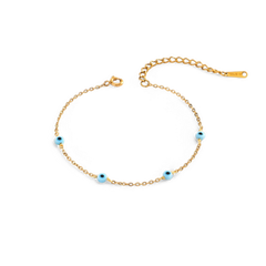 Satellite Evil Eye Bracelet