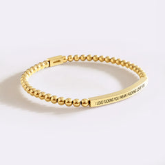 I Love Fucking You I Mean I Fucking Love you Beaded Inspire Bracelet