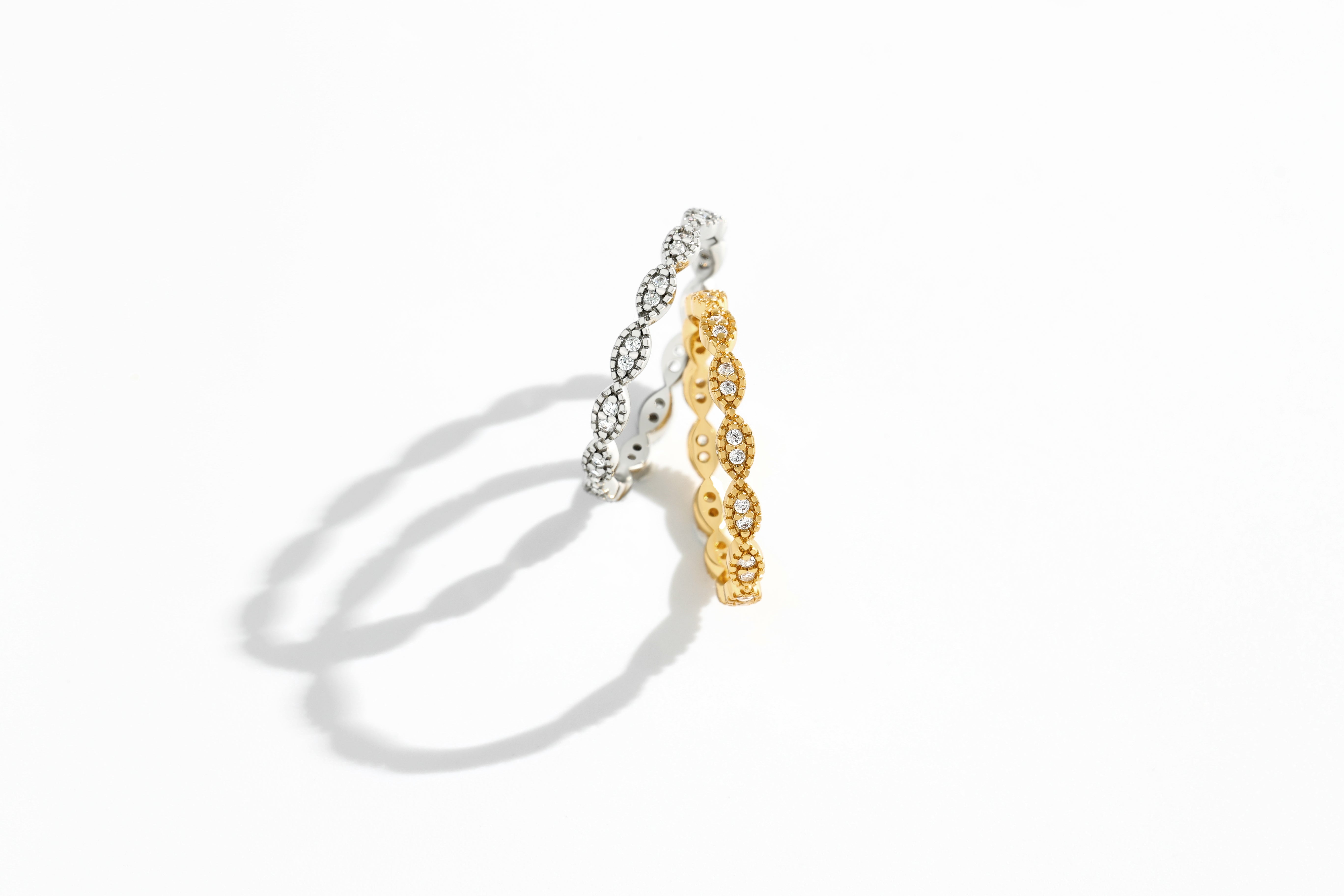 Marquise Shape Eternity Band