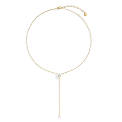 Minimalist Lariat Necklace