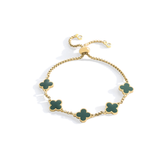 Clover Enamel Bracelet