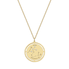 Personalized Constellation Pendant Necklace