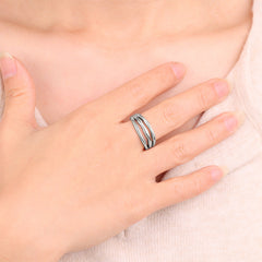 Gold Triple Ring