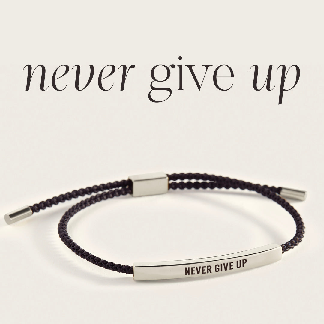 Never Give Up Inspire Bracelet