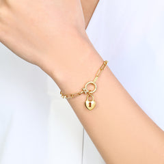 Heart Lock Charm