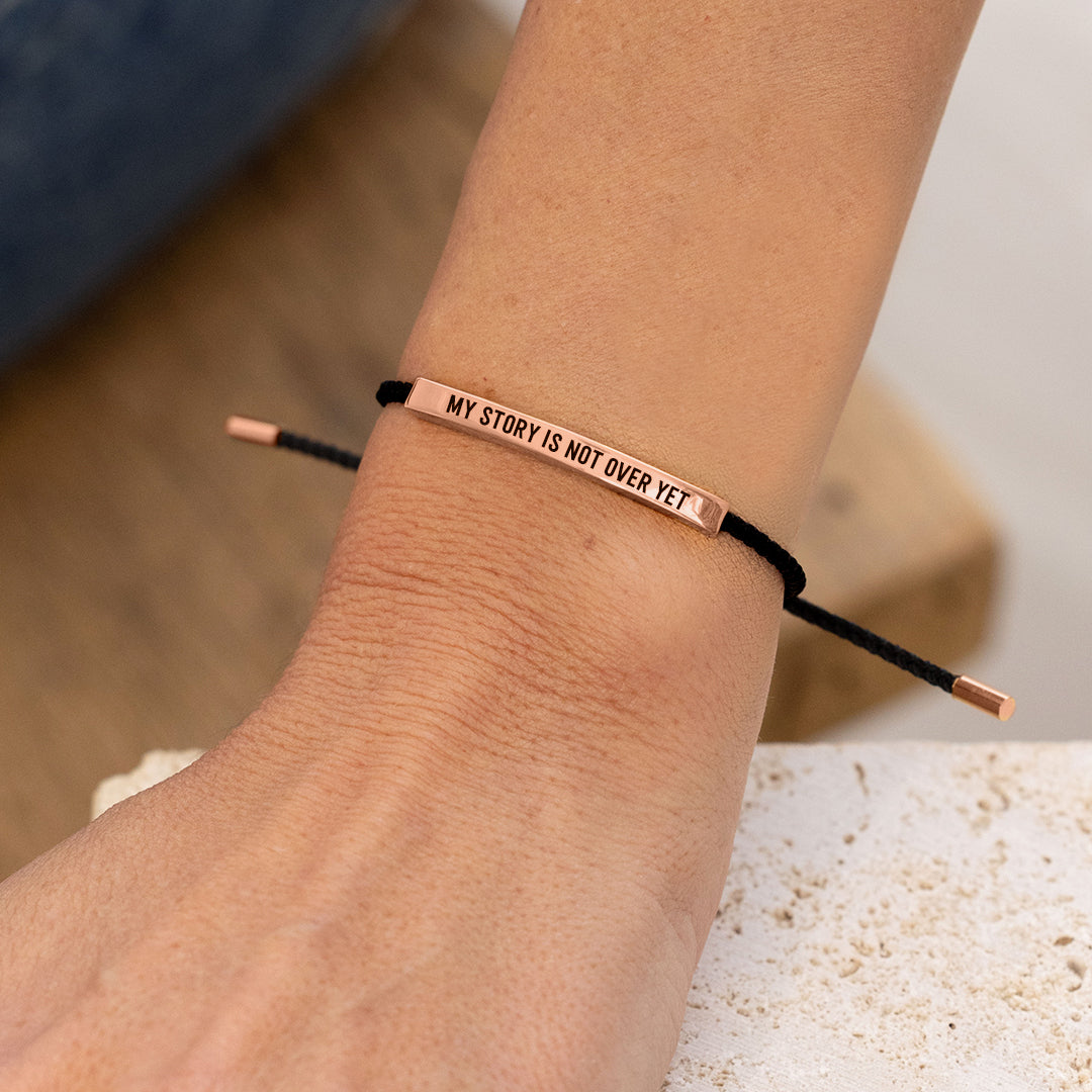 My Story Is Not Over Yet Inspire Bracelet
