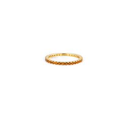 November Birthstone Eternity Stacking Ring