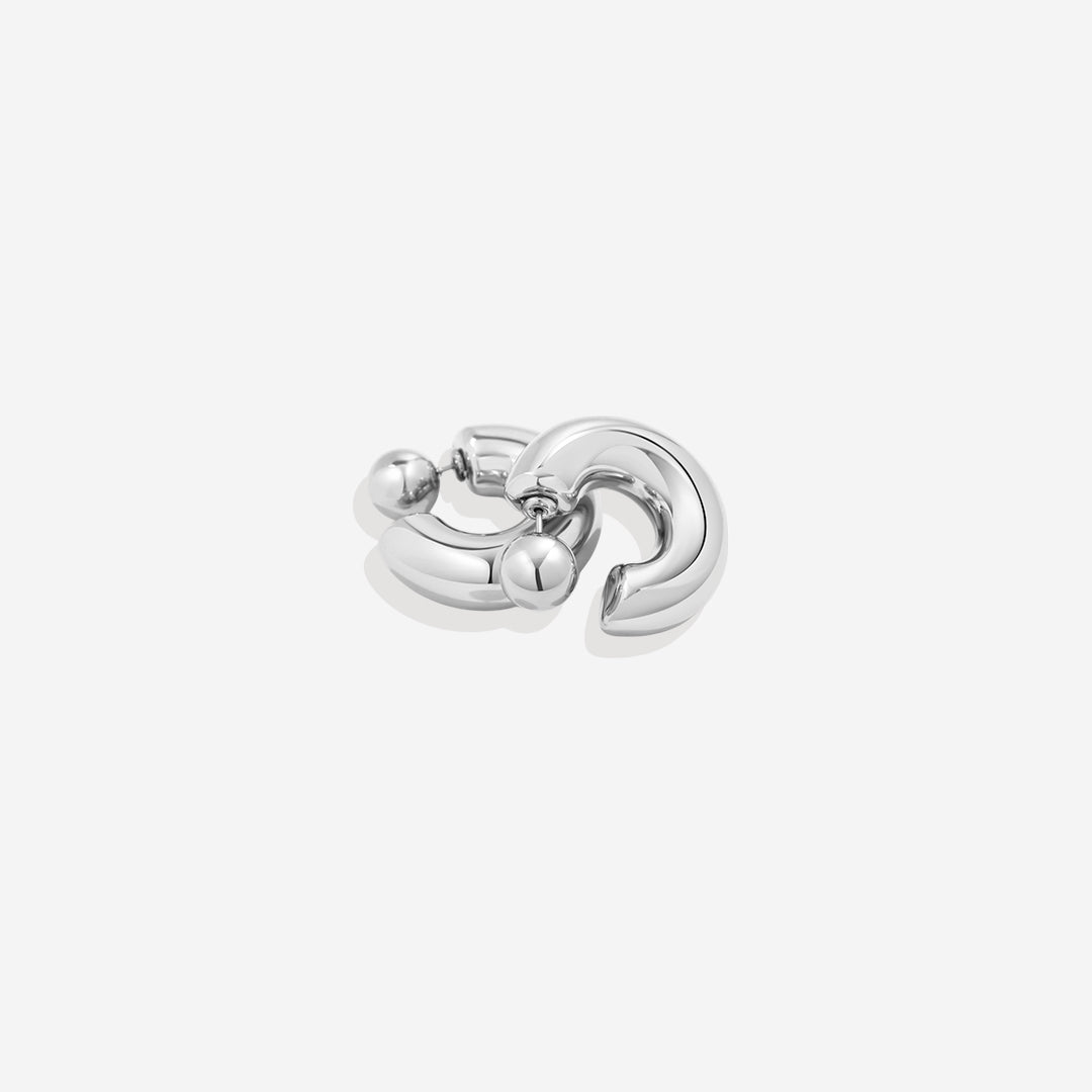 Reversible Hoop Earrings