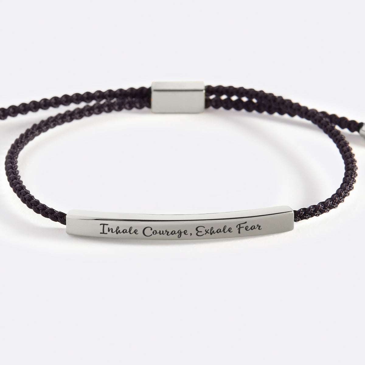 Inhale Courage, Exhale Fear Inspire Bracelet
