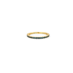 December Birthstone Eternity Stacking Ring