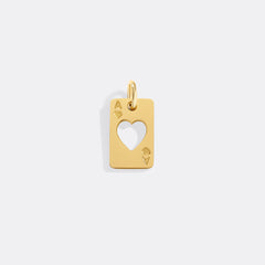 Ace of Hearts Charm